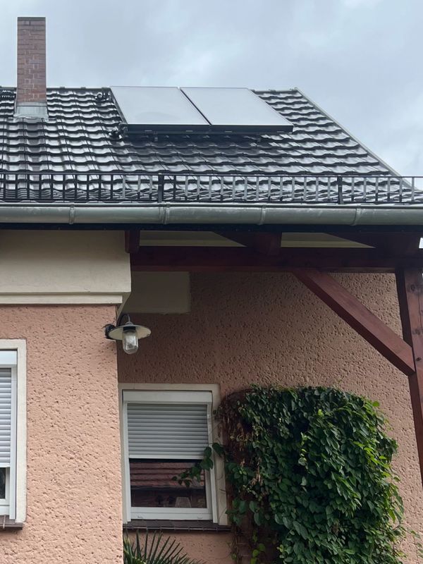 Pelletheizung mit Solar07